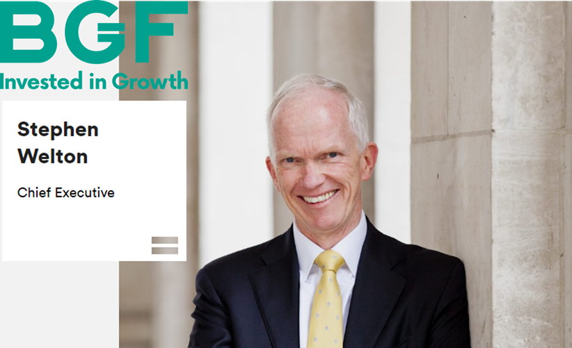 Stephen Welton, Chief Executive of BGF